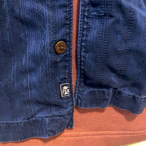 Tommy Bahama 100% Silk Short Sleeve Size XXL Dark Blue - Picture 3 of 3